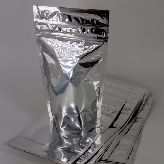 truloc products regular zipper pouch metallic