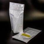 truloc products regular zipper pouch white