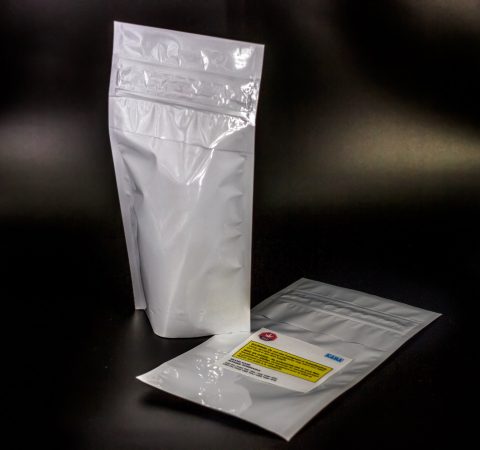 truloc products regular zipper pouch white