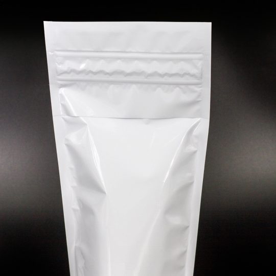 truloc products regular zipper pouch white